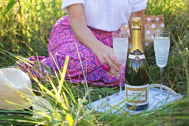 Piknik se šampaňským