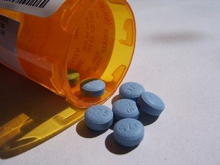 modré pilulky